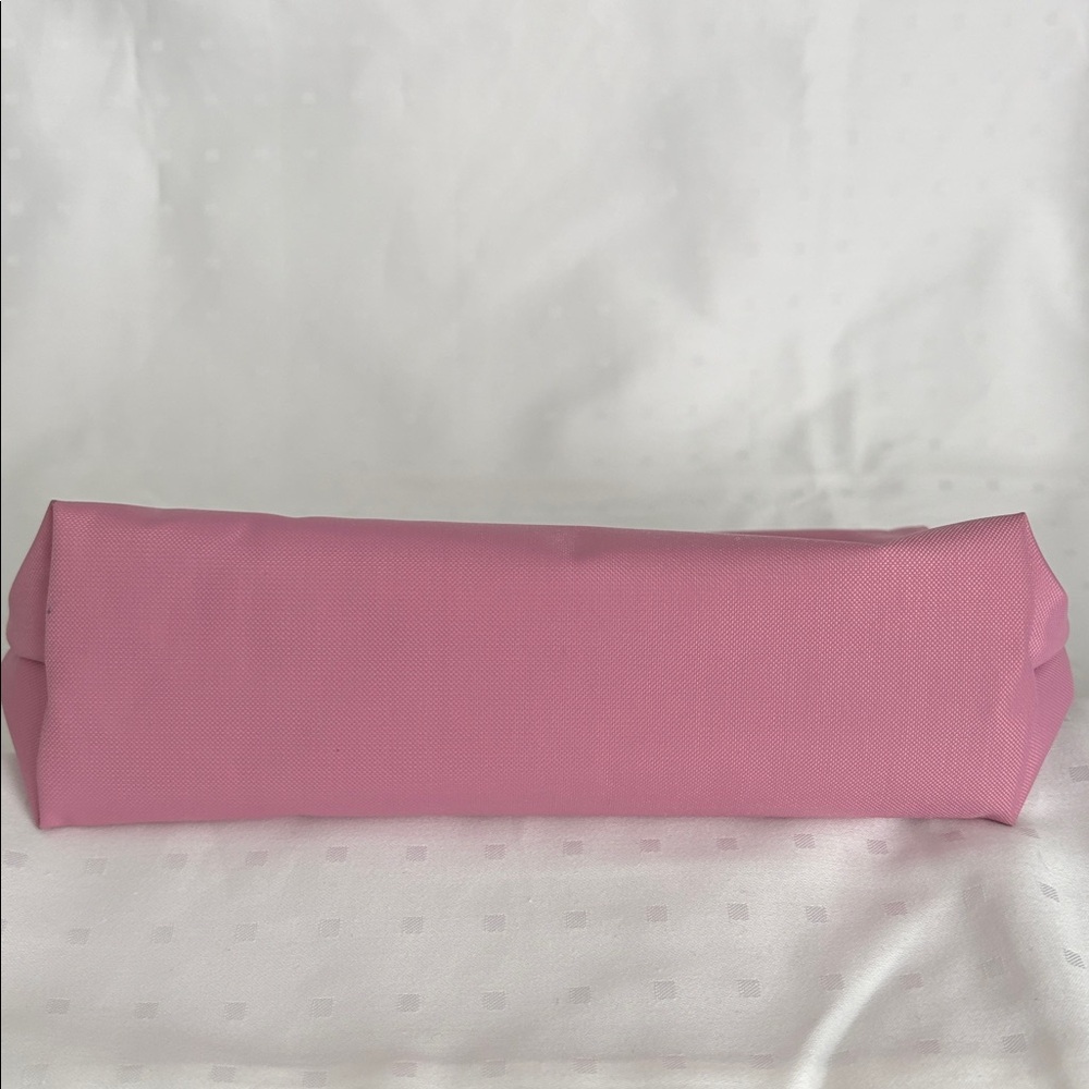 Longchamp Cosmetic Pouch with Leather Handle 🩷🤎🩷 - Picture 4 of 12